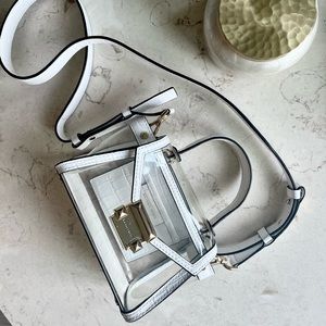 Michael Kors Mini Whitney White